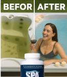 Spa Marvel Water Treatment & Conditioner – Enzyme-Based Hot Tub Water Care – Improves Water Quality, Comfort & Odor – Helps Reduce Chemicals – 16 fl oz – Lasts 30 Days – Includes 2 Sponges