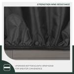 Premium Waterproof Square Hot Tub Cover 96"x96