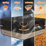 VniYors 600D Waterproof Hot Tub Cover