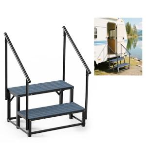 Heavy Duty Non-Slip Hot Tub Steps with Handrails