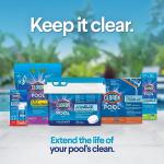 Clorox® Pool&Spa™ XtraBlue 1” Swimming Pool Chlorinating Tablets, Kills Bacteria & Stops Algae, Perfect for Small Pools (5 LB)