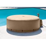 Intex PureSpa Inflatable Hot-Tub Accessories Set with 28523E Round Hot-Tub Cover, Two 28505E Foam Headrests, and Two 28502E Removable Seats
