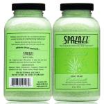 Spazzaz Hot Tub & Spa Bath Salt Aromatherapy Crystals. 22 oz Kiwi Pear Crystals and Bath Salts - Oil-Free & Safe for All Spas