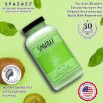 Spazzaz Hot Tub & Spa Bath Salt Aromatherapy Crystals. 22 oz Kiwi Pear Crystals and Bath Salts - Oil-Free & Safe for All Spas