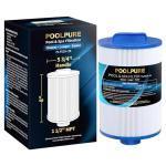 POOLPURE Replacement Filter for PMAX50P4, Unicel 5CH-35,Filbur FC-0300, Baleen AK-90109, Excel Filters XLS-526, Darlly 50353, Pure N Clean PC-0300, SD-00780, SD-00650 Filter Cartridge (1 1/2" MPT)