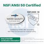 TOREAD NSF-50 Certified Watkins 31114 Replacement Tiger River Spa Filter, Compatible Unicel C-8465, PWK65, Filbur FC-3960, 71827, 71828 Hot Tub Filter, 65 sq. ft Hot Spring Spa Filter (2 Pack)