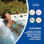 Spazazz Sports Athlete Hot Tub & Bath Salt Gift Bundle - Muscle Therapy 19 oz, Rx Joint 4oz, Detox 4oz, Aqua Therapy Re-Fresh 2.5oz, Sport Aroma Beads .5oz, scum Sponge, Hot/Cold Towel, Rubber Duck