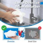 HOICATED Spa Scum Absorber for Hot Tub Oil Absorbing Sponge for Inflatable Hot Tub Swimming Pool Hot Tub Waterline Clean Pool Maintenance Accessories 2 Pack