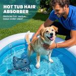 PELONI Hot-Tub-Scum-Absorber-Devilfish-Hot-Tub-Floating-Sponge-Scum-Remover Reusable-Scum-Bug-Hot-Tub-Oil-Scum-Absorbing-Sponge Keep Water Cleaner Spa & Pool Bath Scum-Hot-Tub-Accessories Adults Kids