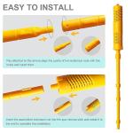 OBMAO Hot Tub Mineral Stick, Spa Mineral Stick,Hot Tub Stick, with 4 Months Lifetime Universal for Pool&Hot Tub to Keep Water Clear(Yellow,2PCS)