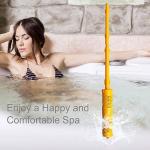 OBMAO Hot Tub Mineral Stick, Spa Mineral Stick,Hot Tub Stick, with 4 Months Lifetime Universal for Pool&Hot Tub to Keep Water Clear(Yellow,2PCS)