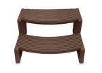 Espresso Multi-Purpose Hot Tub Steps and Accessories