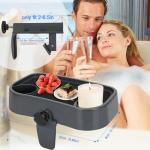 Adjustable Hot Tub Tray with Cup Holders