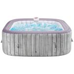 Seizeen Inflatable Square Hot Tub for 4-6 People