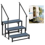 Heavy Duty 3-Step Hot Tub Steps with Handrails