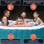 ALEKO Inflatable Hot Tub Spa for 4 People