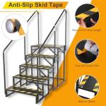 TOCRETOARE RV Steps with Handrail, Hot Tub Steps with Handrail, Portable Stairs Steps for 5th Wheel RV, Mobile Home Stairs Outdoor RV Step (5 Steps with 2 Handrails)