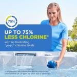 FROG @Ease Floating System for Hot Tubs with 3 Replacement @Ease SmartChlor Cartridges & 3 Pack of FROG Maintain - Hot Tub Maintenance System with Sanitizing Minerals & SmartChlor Technology
