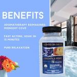 Scented Spa Shock - Non-Chlorine Shock for Any Spa or Hot Tub- Use with Bromine Tablets or Spa Chlorine. Hyacinth Honey Fragrance Infused Crystals Treat Water and Oxidize Chemical Odors