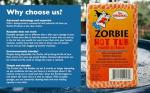 Zorbie Water Bobble Hot Tub Oil Scum Absorber - Scum Absorbing Sponge for Spas and Hot Tubs - Naturally Cleaner Water with Spa Sponges for Hot Tubs - Orange Floating Bobble with String- Single Package