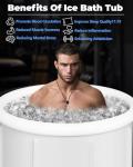 XL Cold Plunge Tub - Inflatable Ice Bath