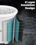 XL Cold Plunge Tub - Inflatable Ice Bath