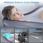 Portable Inflatable Hot Tub with Electric Pump
