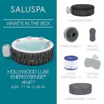 Bestway SaluSpa Hollywood Inflatable Hot Tub for 6
