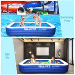 Oversized Inflatable Family Pool for Summer Fun
