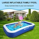 Oversized Inflatable Family Pool for Summer Fun