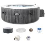 Intex PureSpa Deluxe Inflatable Spa Set for 4