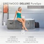 Intex PureSpa Deluxe Inflatable Spa Set for 4