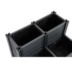 Gelacie Universal Hot Tub Steps 2-Step Spa Stairs with Storage 500 LBS Capacity Textured Step for Hot Tub/Camper/SPA Pool/Pet Stairs Charcoal Grey