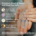 Relax Spa & Bath, Epsom & Dead Sea Salts, Aromatherapy Bath Salts for Hot Tub, Bath, or Spa, Infused with Magnesium, Rebuild Athletic Soak Therapy