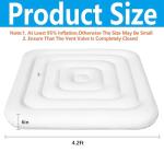 4.2ft Inflatable Hot Tub Energy Saving Cover