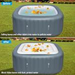 4.2ft Inflatable Hot Tub Energy Saving Cover