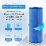 PoolPure Antimicrobial Hot Tub Filter Replacement - 2 Pack