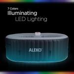 ALEKO Diamond 2-Person Inflatable Jetted Hot Tub