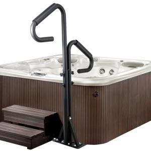Adjustable Two-Way Hot Tub Handrails with Swivel