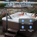Adjustable Two-Way Hot Tub Handrails with Swivel