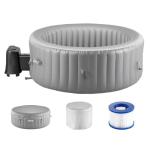 VEVOR Portable Inflatable Hot Tub for 2-4 People