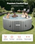 VEVOR Portable Inflatable Hot Tub for 2-4 People