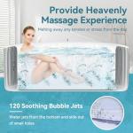 Glonerle Inflatable 2-4 Person Hot Tub with Jets