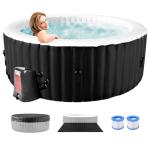 Inflatable Round Hot Tub for 2-4 People