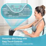 Inflatable Round Hot Tub for 2-4 People