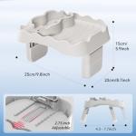 Adjustable Hot Tub Table Tray for Drinks & Snacks