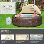 Bestway SaluSpa Windproof UV Canopy for Hot Tubs