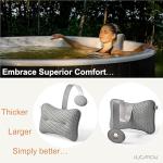 HUGABOW 2-Pack Hot Tub Neck Support Pillows