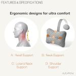 HUGABOW 2-Pack Hot Tub Neck Support Pillows