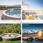 HUGABOW 2-Pack Hot Tub Neck Support Pillows